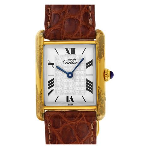 used cartier tank watch for sale